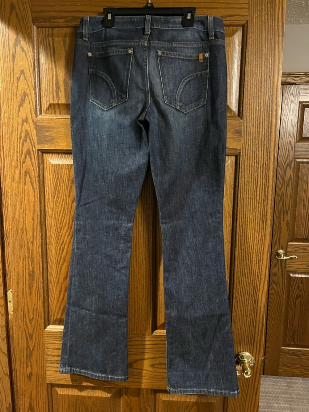 Joe's Jeans Dark Blue Flared Women's Jeans size 10 Honey Fit
